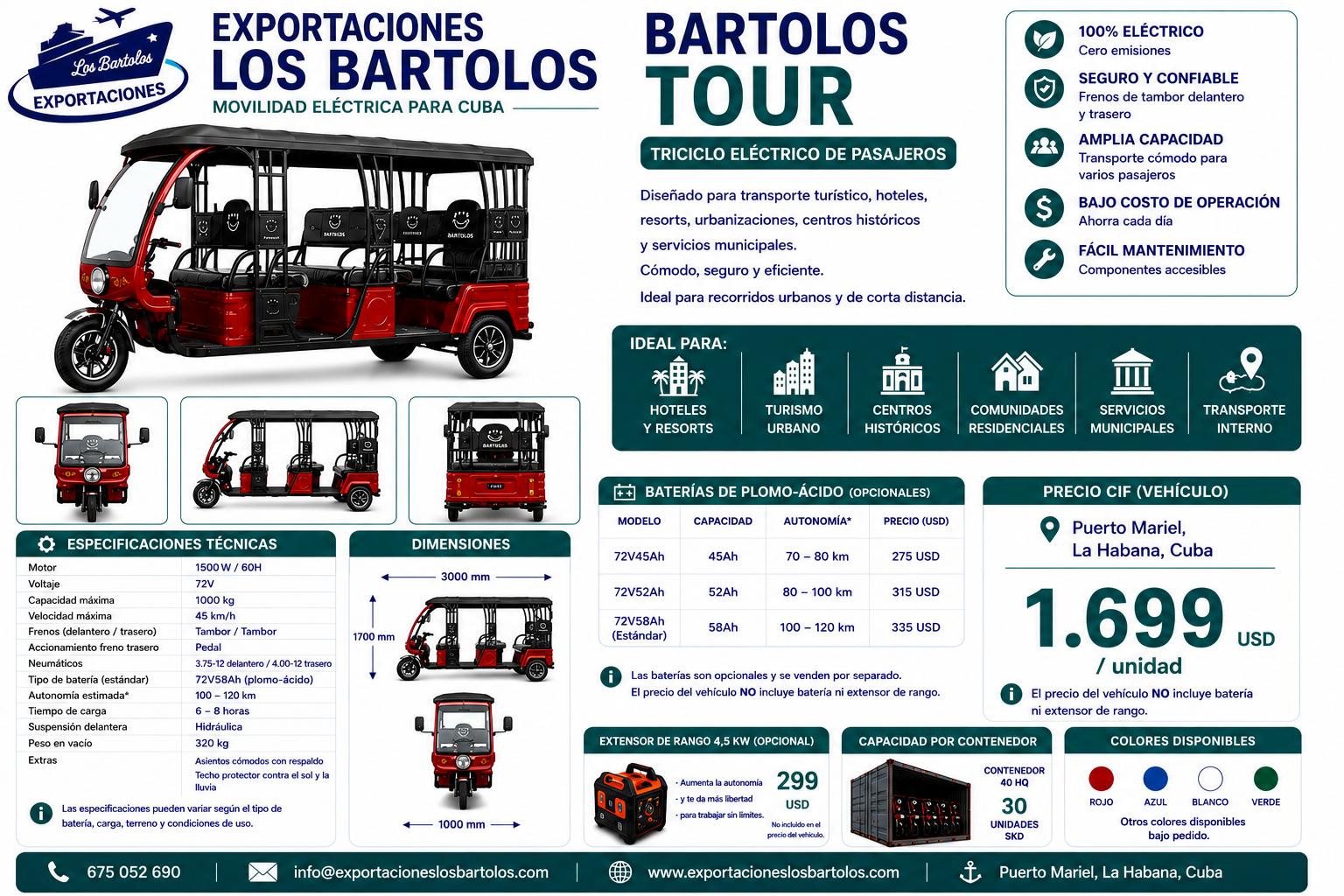 Bartolos Tour